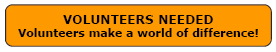 volunteers wanted banner
