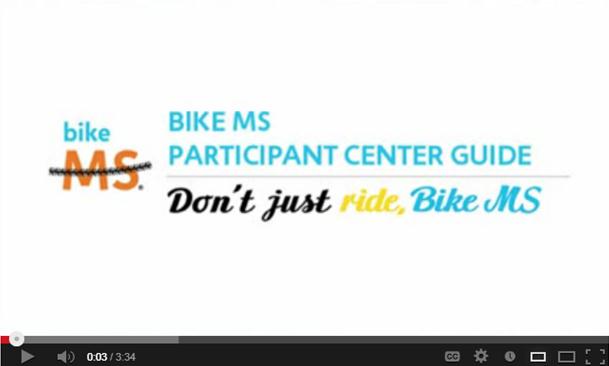 GIC Bike MS Participant Center Guide