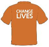 Change Lives Message T-shirt