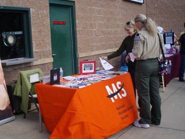 ILD MS Ambassadors table