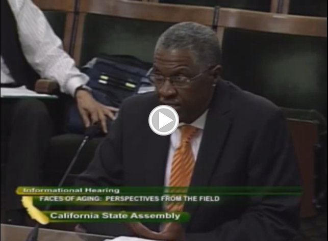 Kevin Chapman testifies before the California Assembly