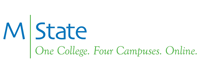 M State logo