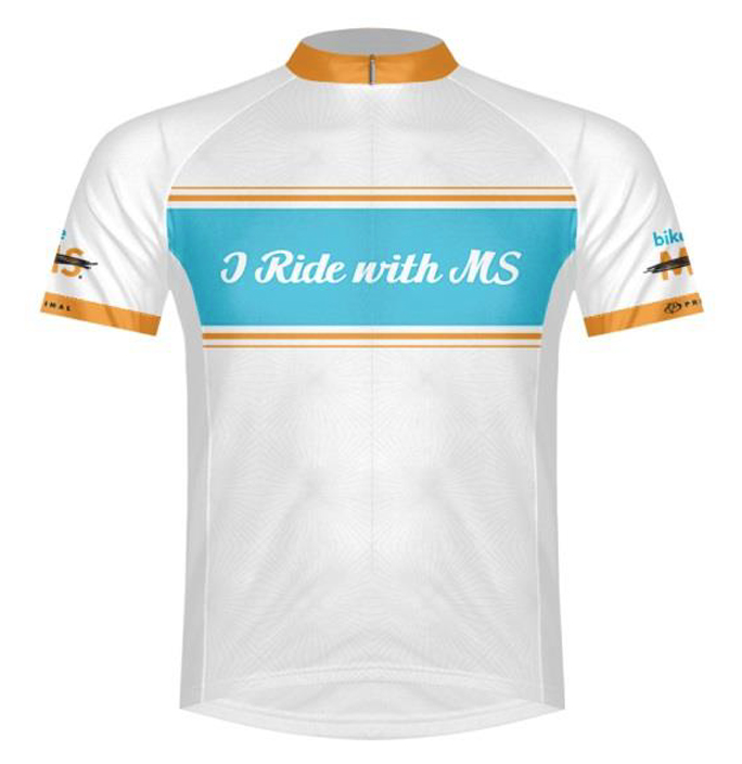 2014 I ride with MS jersey
