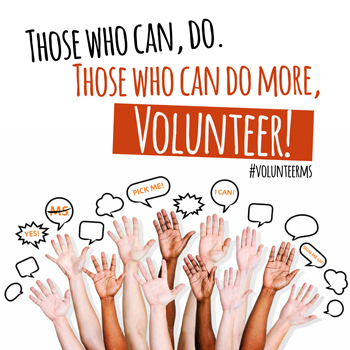 #VolunteerMS