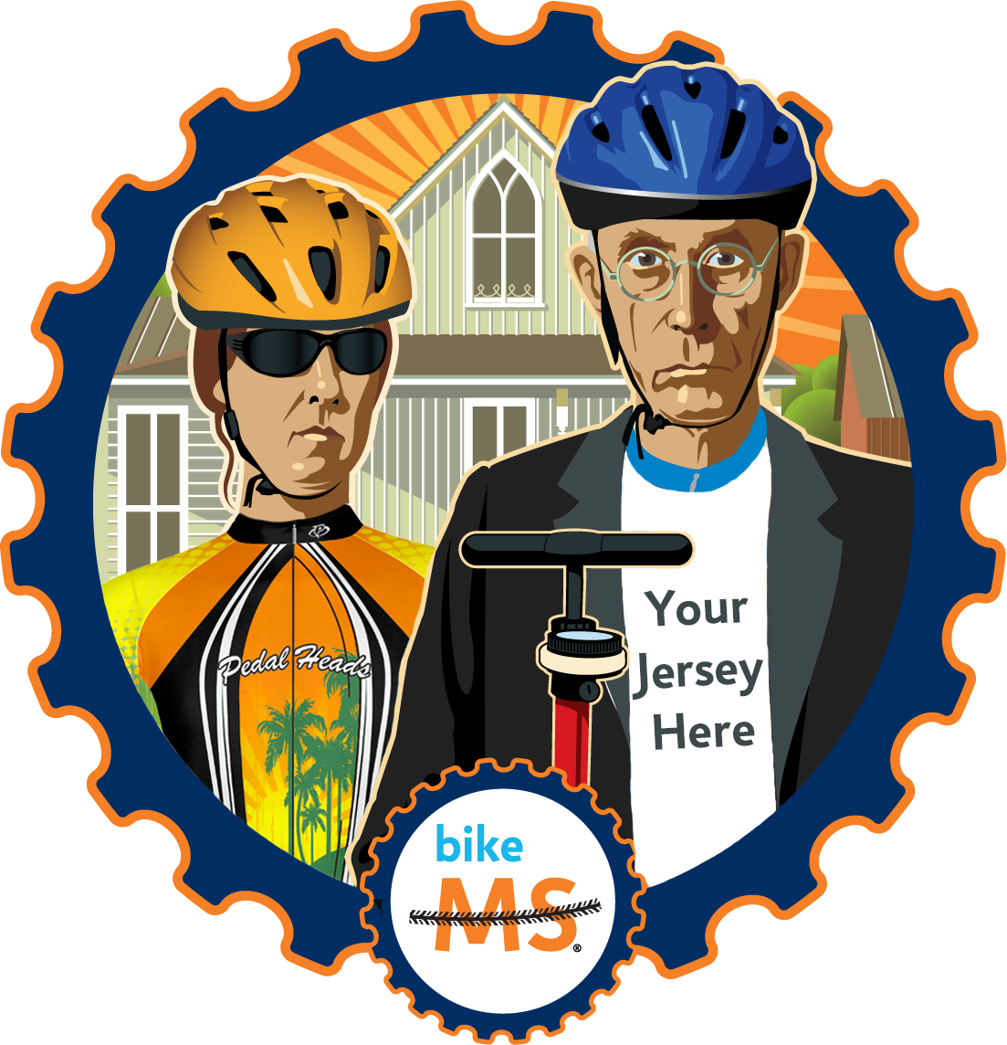 ILD bike ms american gothic image