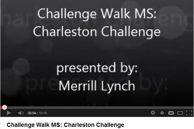 Challenge Walk MS Youtube video capture