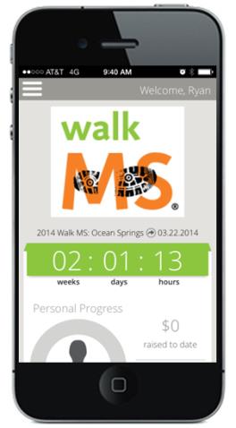 ILD walk ms mobile app image